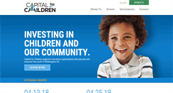 Desktop Screenshot of capitalforchildren.org